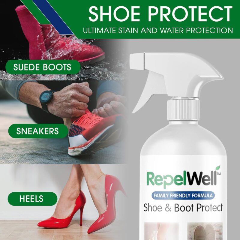Eco-Safe Shoe & Boot Stain & Water Repellent (24oz) - Image 2