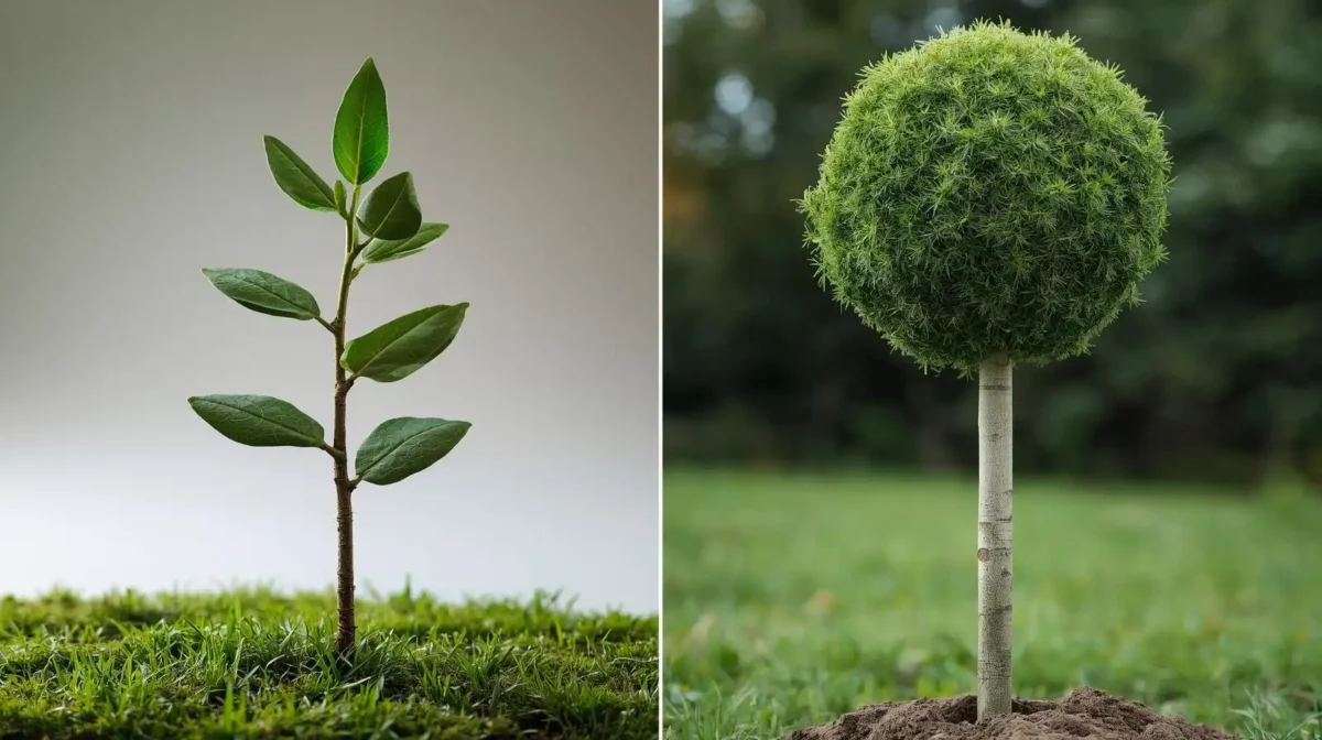 before and after tree shapes  lolipon