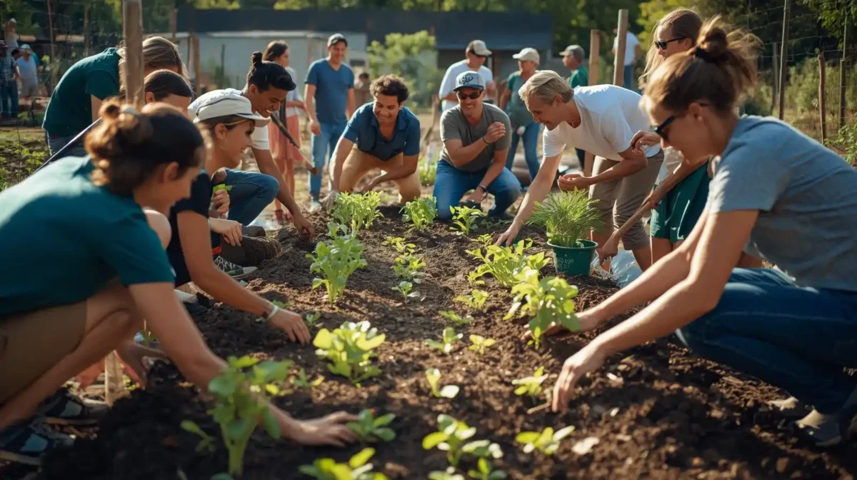 collected community to improve homesteader 