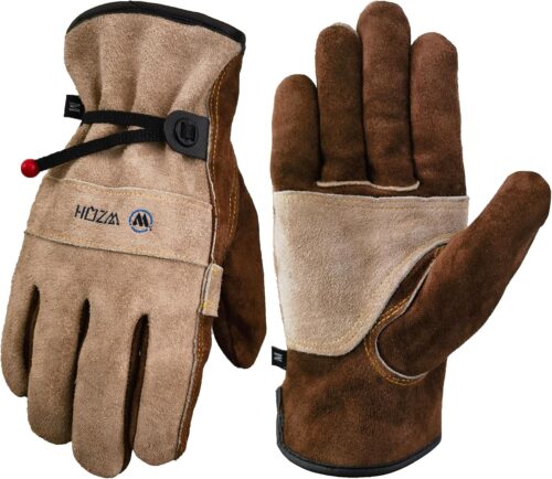 leather work gloves