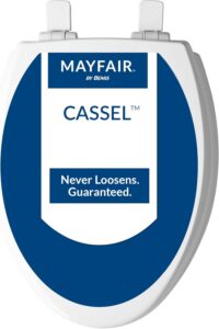 Mayfair Cassel Slow Close Toilet Seat,