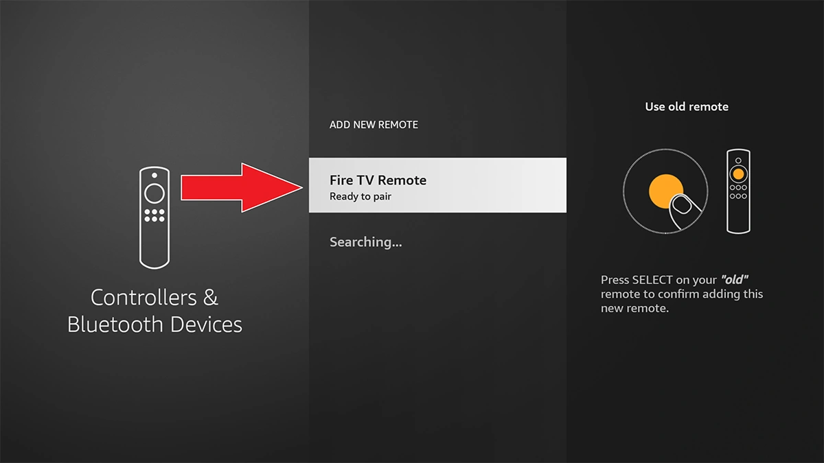 firestick remote setting