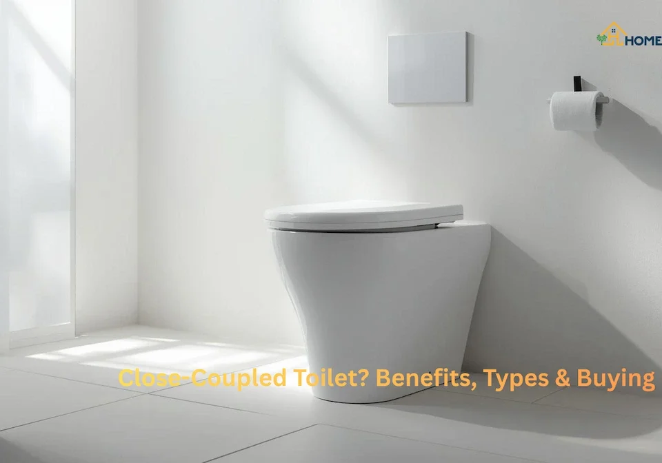 Close-coupled toilet