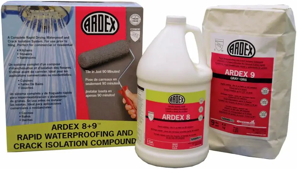 Ardex 8+9, Rapid Waterproofing and Crack Isolation