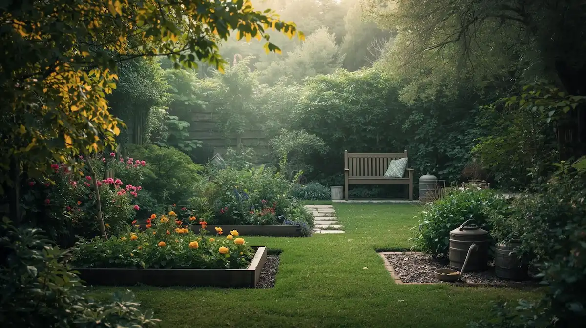 home garden Backyard