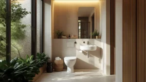 toilet with sink