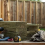 Treated lumber guide