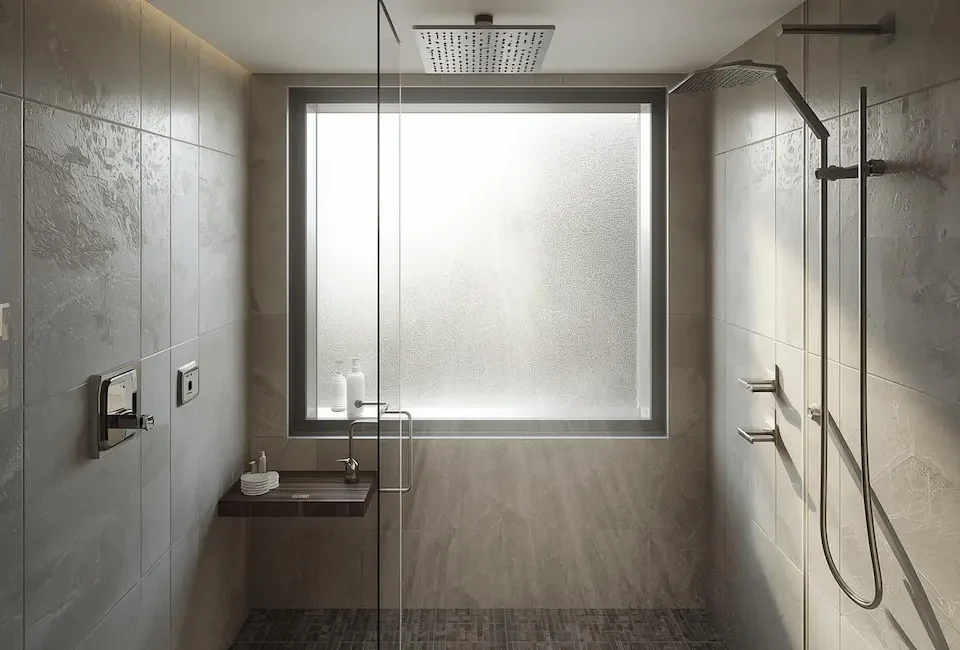 shower window