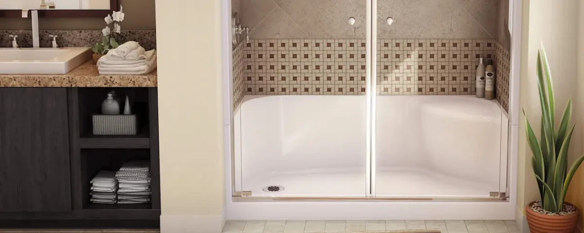 Barrier-free shower pans