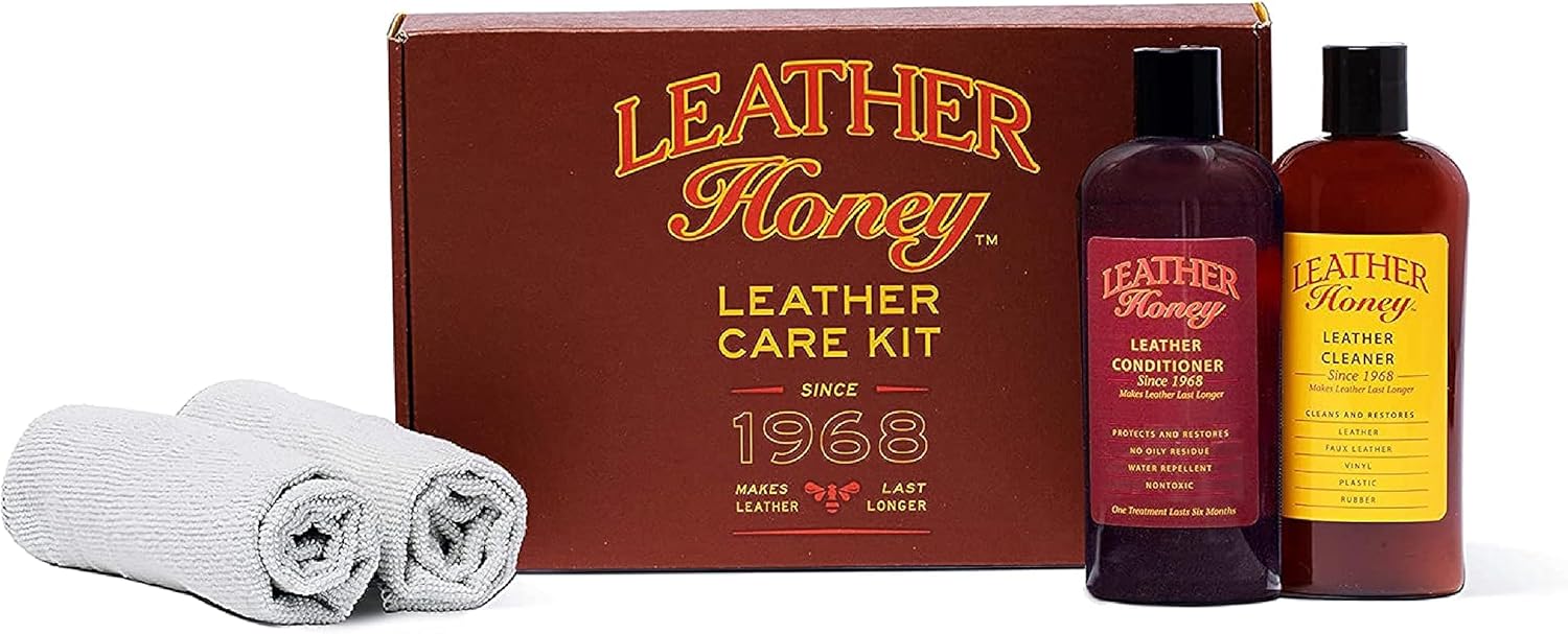 leather honey cleaner kit