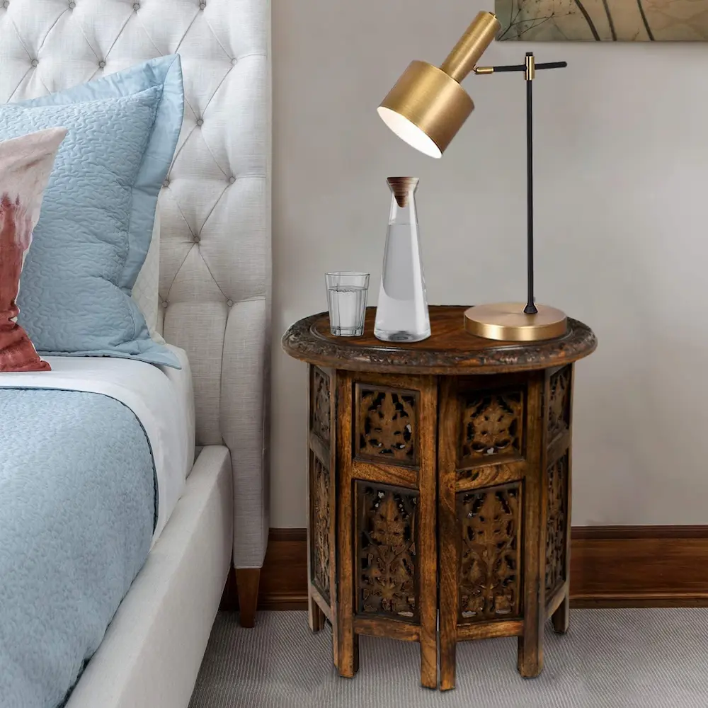 Victorian bedside table