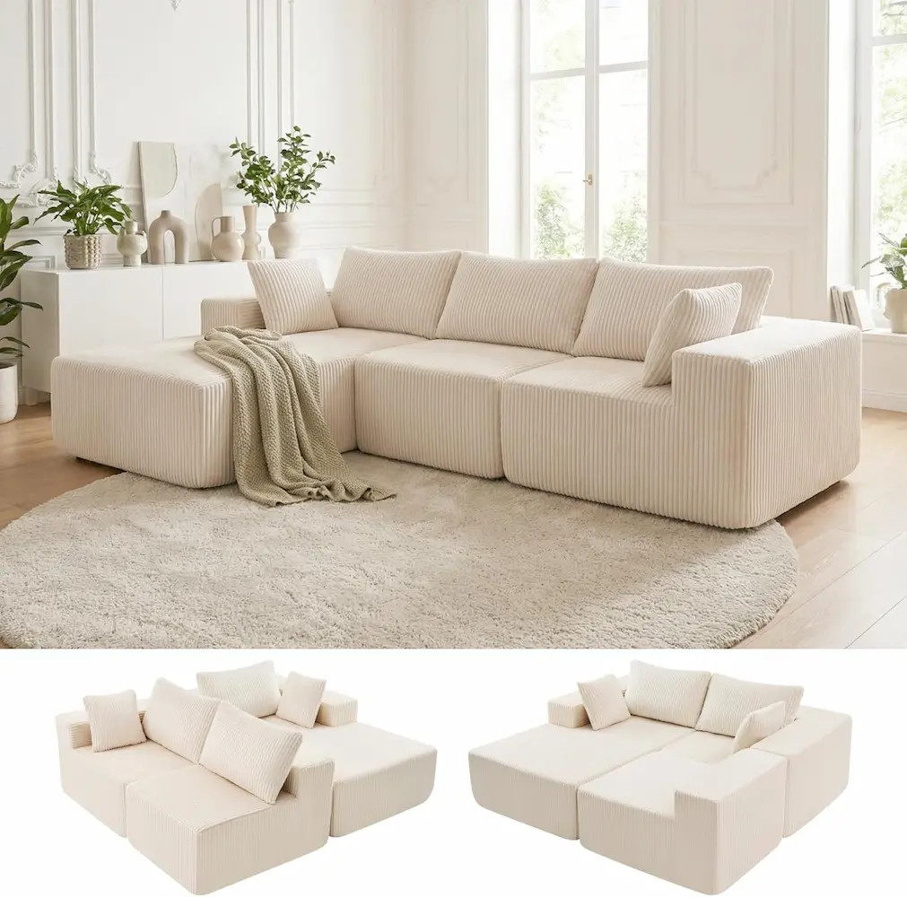Perfect sofa for lounging
